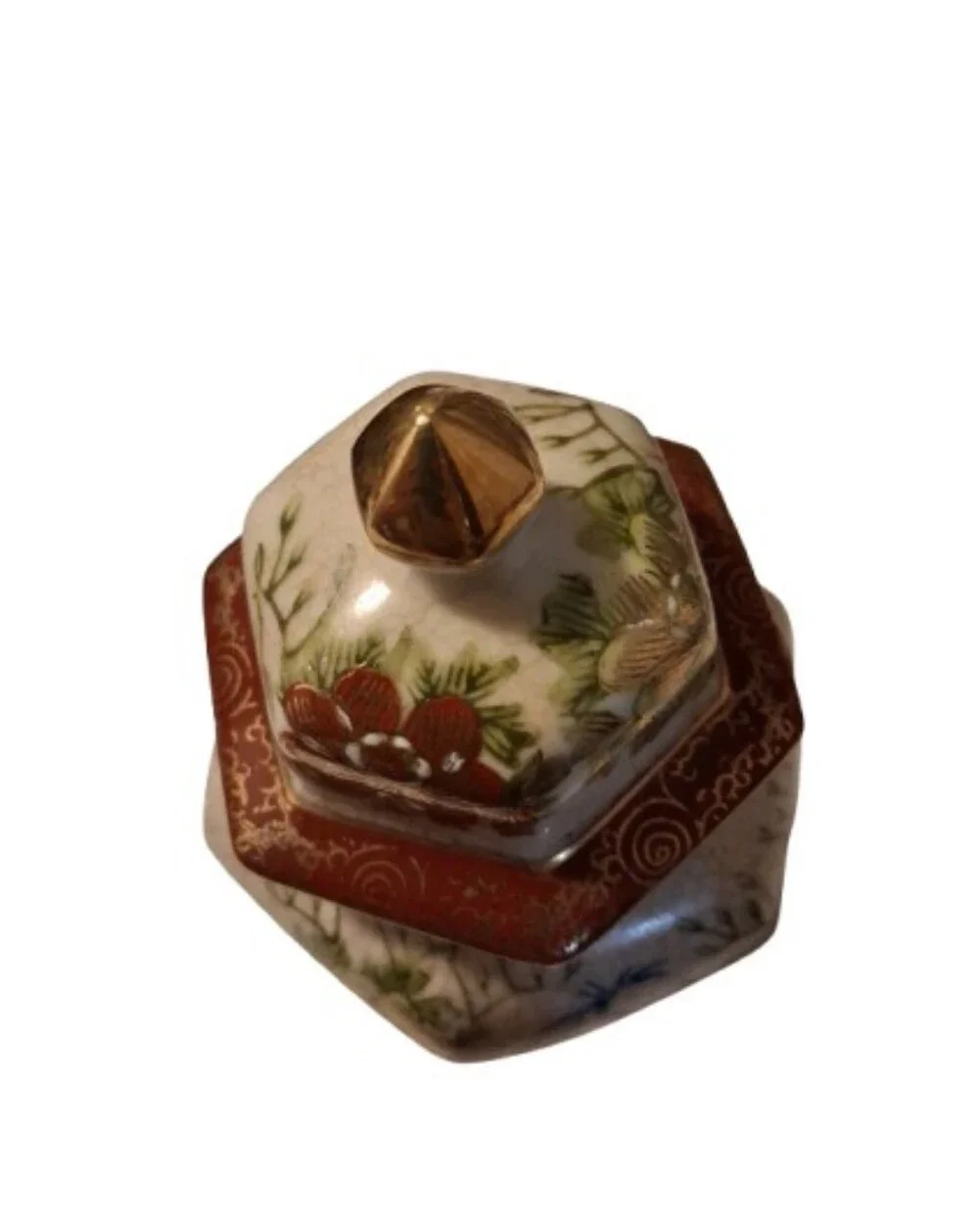 Vintage Katuni Japanese Ginger Jar 8